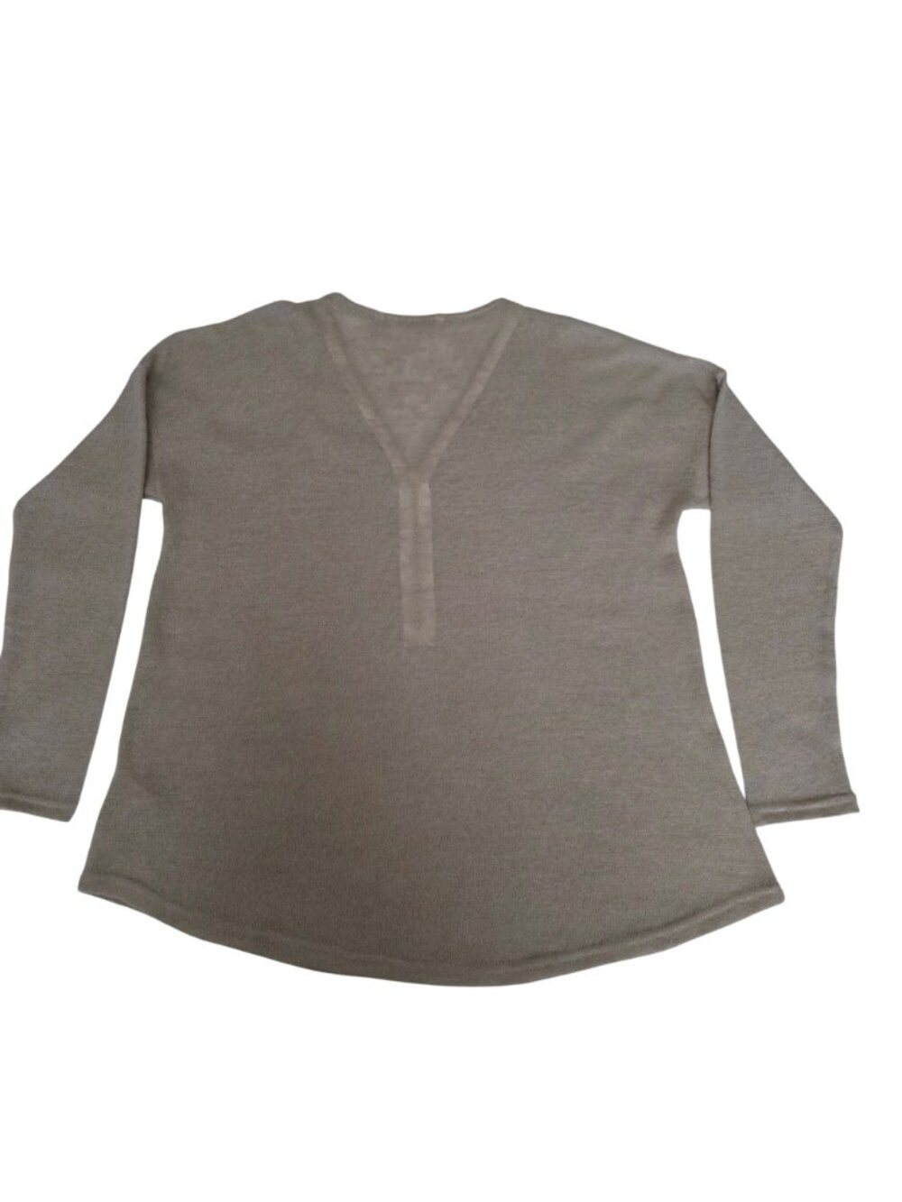 Soft Surroundings Stone Valentina Pullover Zip Neckline Sweater Women's Size XL - Picture 3 of 11